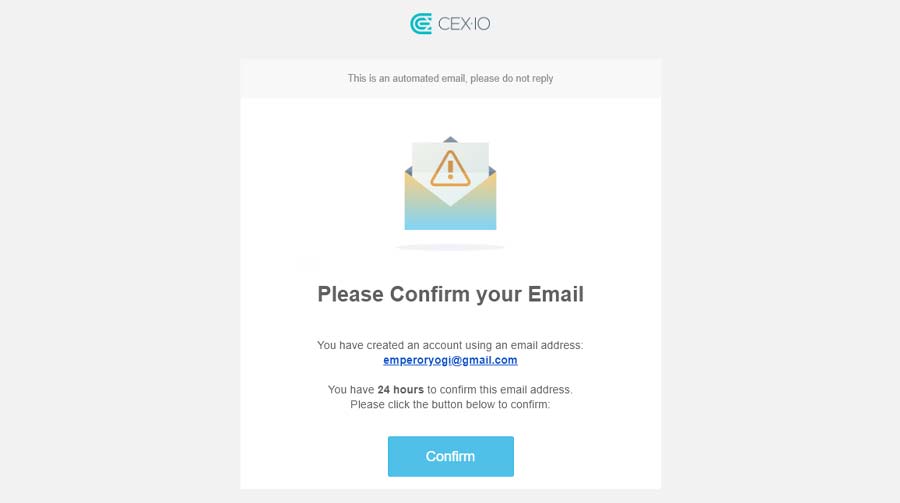 Plataforma comercial CEX.io