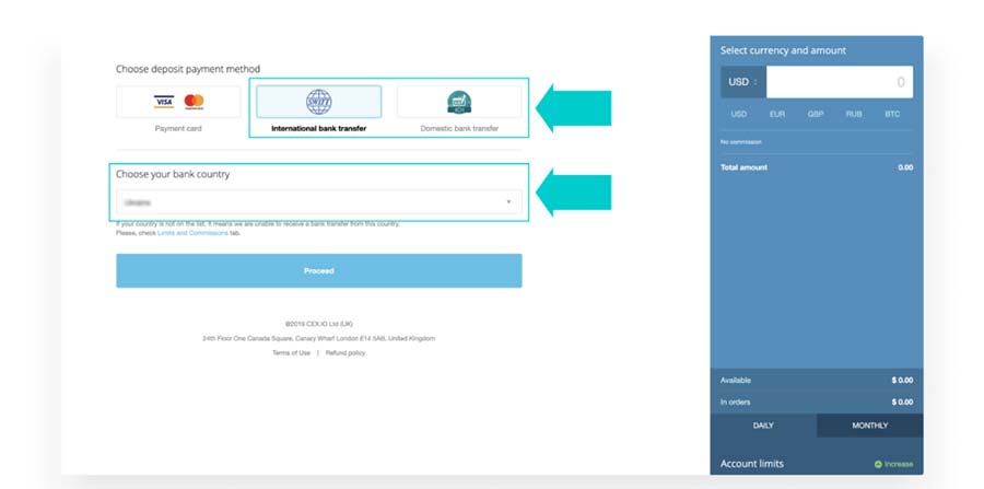 Seguridad de intercambio de criptomonedas CEX.io