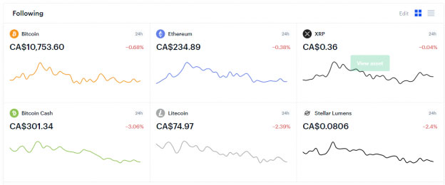 coinbase-крипто-монеты-цены