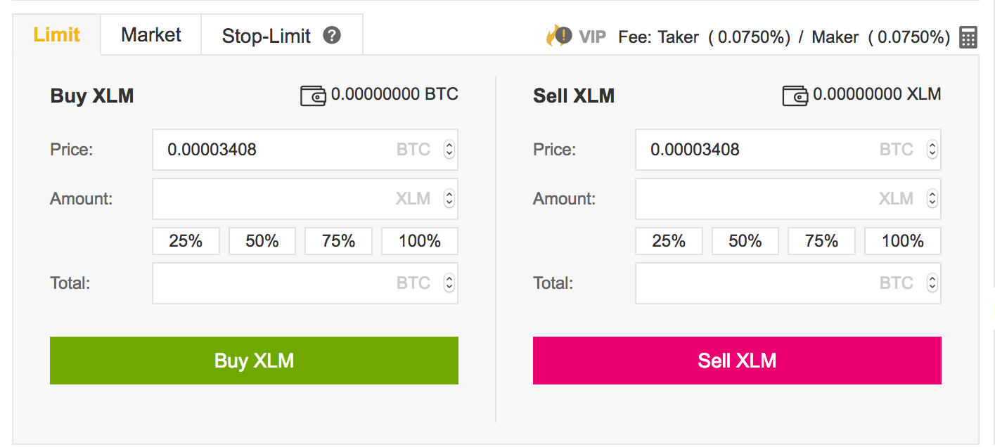 xlm binance 2