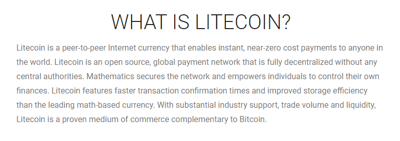 Litecoin cez Litecoin.org