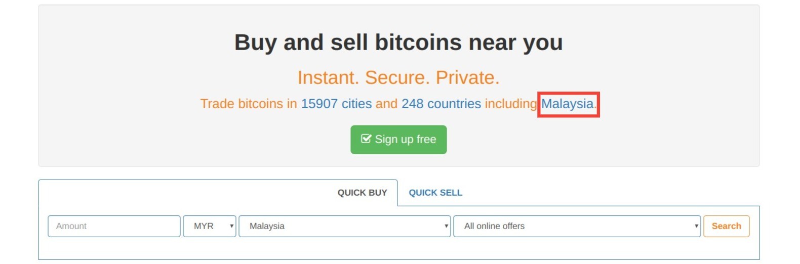 ¡LocalBitcoins.com está disponible en todo el mundo!